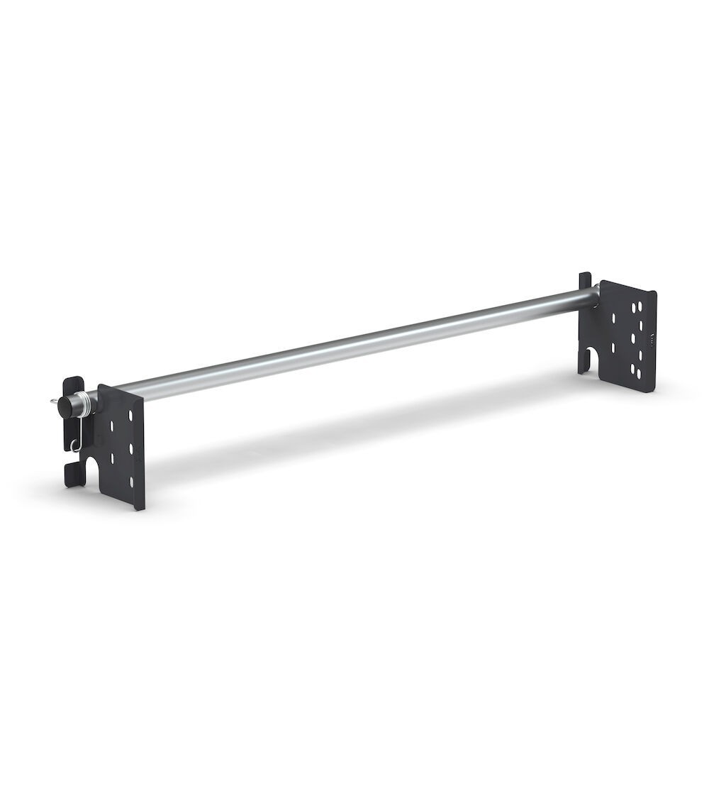 Tubo porta bobina con staffe, L985 x P146 x H150 mm