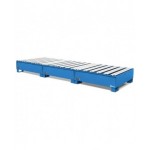 Vasca di raccolta capacità 1200 Lt, blu