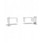 Kit 2 fermi per contenitori, L62 x P75 x H54 mm