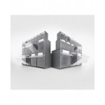 Cassettiera porta minuteria Visual Box, 5 cassetti, L600 x P140 x H168 mm