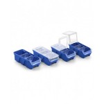 Contenitore per scaffali RK Box Air, mis. 4114, L141 x P400 x H142 mm