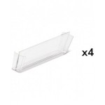 Kit 4 divisori trasversali per contenitore RK Box Air, L195 x P44 x H80 mm