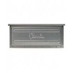 Cassetta in acciaio inox forata con maniglie, mis. 272-4, ⌀ foro 3 mm,  L480 x P315 x H200 mm