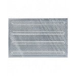 Cassetta metallica forata con maniglie, mis. 272-4, ⌀ foro 5,5 mm,  L480 x P315 x H200 mm