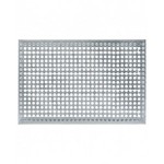 Cassetta metallica forata con maniglie, mis. 272-4, ⌀ foro 10 mm,  L480 x P315 x H200 mm