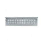 Cassetta metallica forata con maniglie, mis. 272-4A2, ⌀ foro 4,2 mm,  L480 x P315 x H105 mm