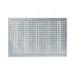 Cassetta metallica forata con maniglie, mis. 272-4A2, ⌀ foro 7 mm,  L480 x P315 x H105 mm