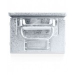 Cassetta in metallo zincata, mis. 272-3A2, L325 x P210 x H145 mm