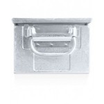 Cassetta in metallo zincata, mis. 272-3A2, L325 x P210 x H145 mm