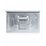 Cassetta in metallo zincata, mis. 272-5, L660 x P480 x H300 mm