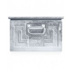 Cassetta in metallo zincata, mis. 272-5, L660 x P480 x H300 mm
