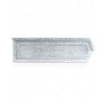 Contenitore a bocca di lupo zincato, mis.4A2, L310 x P500 x H145 mm