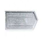 Contenitore a bocca di lupo zincato con traversino, mis.4A5, L310 x P525 x H315 mm