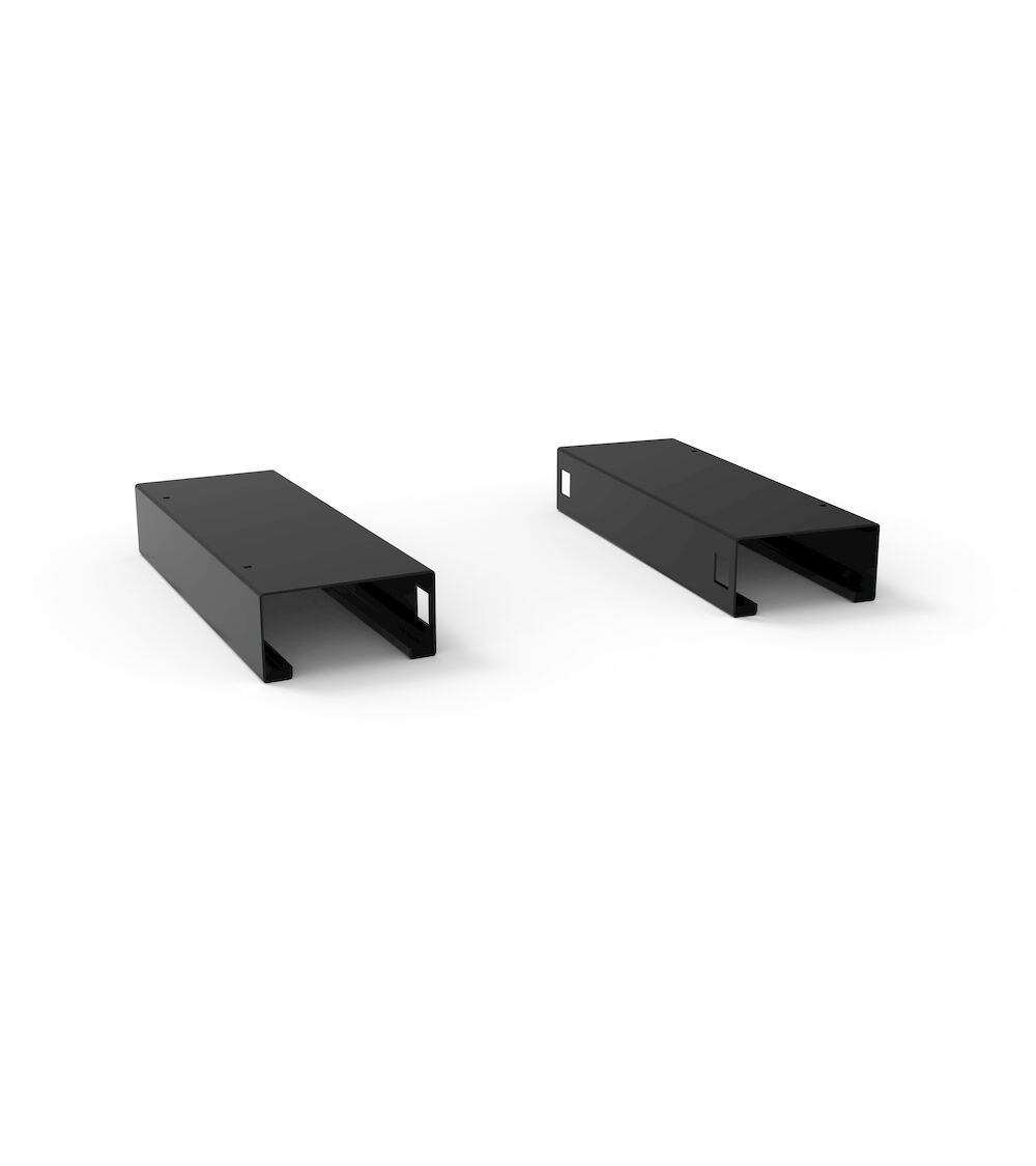 Coppia zoccoli per carrello elevatore e transpallet, L200 x P569 x 100 mm
