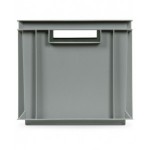 Contenitore Euro Box, mis. 4327, L400 x P300 x H270 mm, maniglie aperte