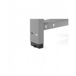 Panchina singola a 3 doghe, L1000 x P375 x H435 mm