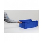Contenitori in PP a bocca di lupo con fondo nervato Picking Box Mythos, mis. 4A5, L315 x P500 x H300 mm