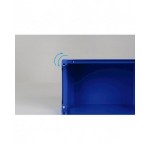Contenitori in PP a bocca di lupo con fondo nervato Picking Box Mythos, mis. 4A2, L314 x P500 x H145 mm