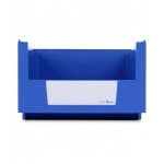 Contenitori in PP a bocca di lupo con fondo nervato Picking Box Mythos, mis. 5, L474 x P724 x H300 mm