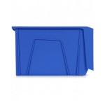 Contenitori in PP a bocca di lupo con fondo nervato Picking Box Mythos, mis. 4A5, L315 x P500 x H300 mm