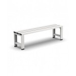 Panchina singola a 3 doghe, L1500 x P375 x H435 mm