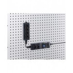 Presa schuko con interruttore, L175 x P60 x H45 mm