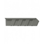 Contenitore  per scaffale in polipropilene riciclato RK Box Air, L141 x P400 x H91 mm