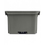 Contenitore  per scaffale in polipropilene riciclato RK Box Air, L141 x P400 x H91 mm