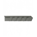 Contenitore per scaffale in polipropilene riciclato RK Box Air, L141 x P500 x H91 mm