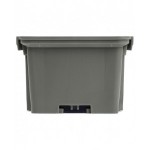 Contenitore per scaffale in polipropilene riciclato RK Box Air, L141 x P500 x H91 mm