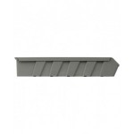 Contenitore per scaffale in polipropilene riciclato RK Box Air, L214 x P500 x H91 mm