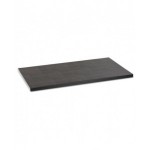 Copertura in acciaio gommato per piano in Multiplex, L913 x P461 x H28 mm