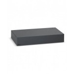 Base per scaffale Visual Box Linea 391, L606 x P324 x H100 mm