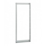 Telaio posteriore Visual Box Linea 391 per installazione a parete, L602 x P60 x H1500 mm