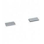 Coppia clip magnetiche con strisce adesive