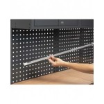 Coppia clip magnetiche con strisce adesive