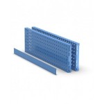 Kit 2 Pannelli porta attrezzi e 1 bordo, 953x40x304 mm