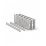 Kit 3 Pannelli porta attrezzi e 2 bordi, 953x40x304 mm