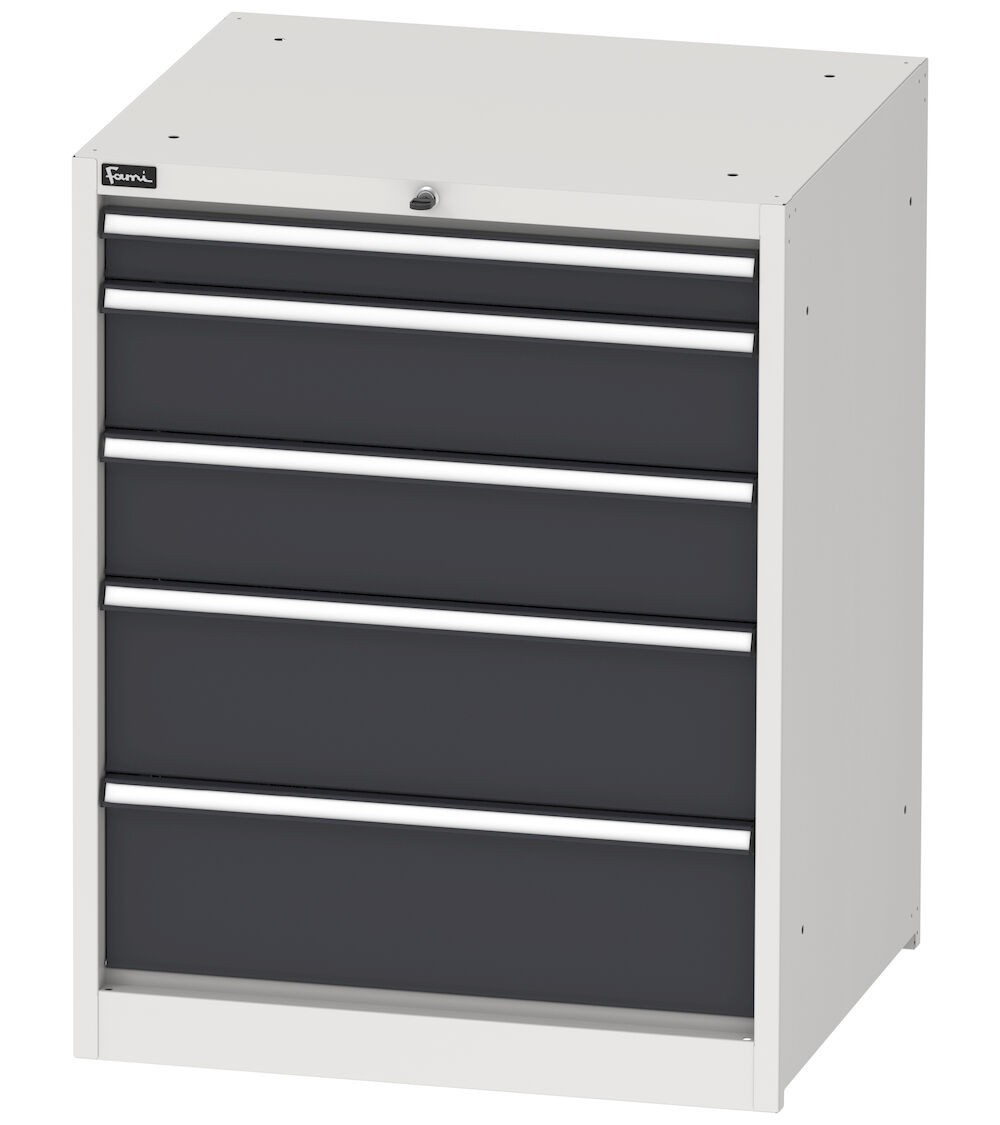 Armadio con 5 cassetti Garage