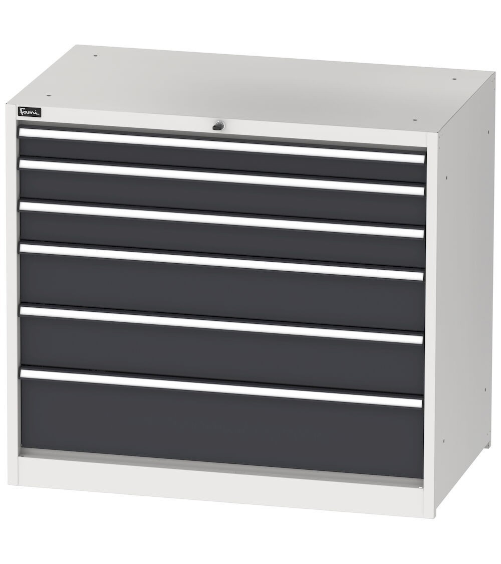 Armadio con 6 cassetti Garage
