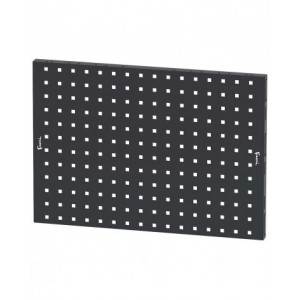 Pannello forato/mensola con 1 bordo fermacasse, L647 x P60 x H456 mm, Antracite