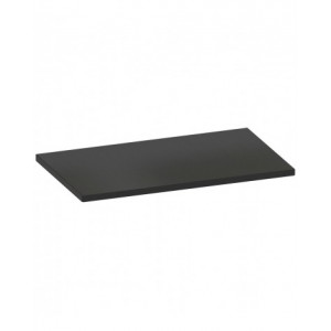 Top in acciaio gommato, L1020 x P600x H32 mm