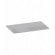 Top in acciaio inox satinato, L1020 x P600x H32 mm