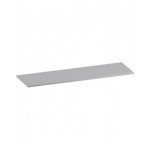 Top in acciaio inox satinato, L2040 x P600x H32 mm