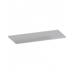 Top in acciaio inox satinato, L1428 x P600x H32 mm