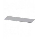 Top in acciaio inox satinato, L1734 x P600 x H31 mm