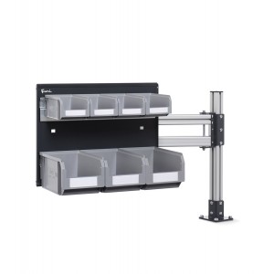 Profilo con braccio estensibile con 7 Picking Box ERGOWORK011
