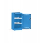 Armadio con ante a battente fessurate 24x27 EH, PERFOM11013, colore blu