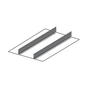 Divisori longitudinali  per cassetti con H 150/175 mm, 18x27 EH